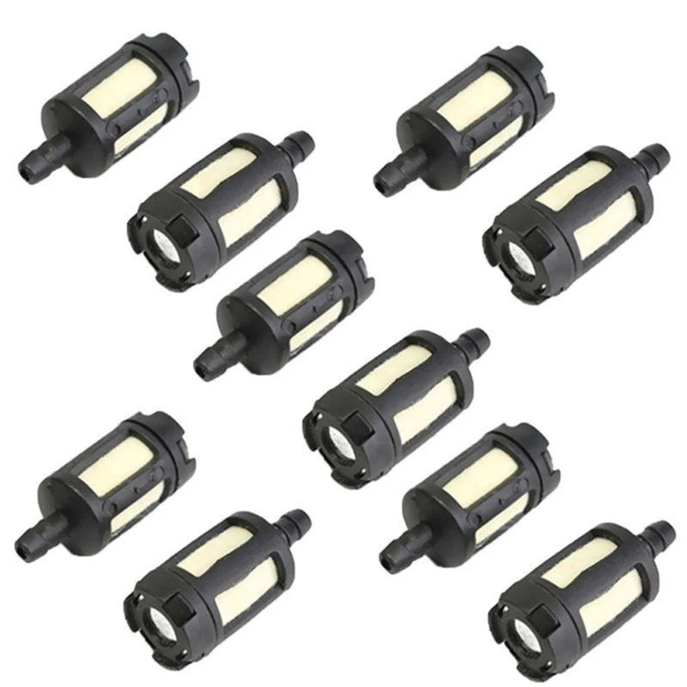 10 PCS  Fuel Filter For  Garden Machinery Grass  Trimmer Chainsaw Carburetor  Garden Tool Replacement  Fuel Filter