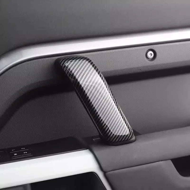 For Land Rover Defender 110 2020 2021 2022 2023 2024 Car Interior Accessories Side Door Armrest Handle Cover Trim 3pcs