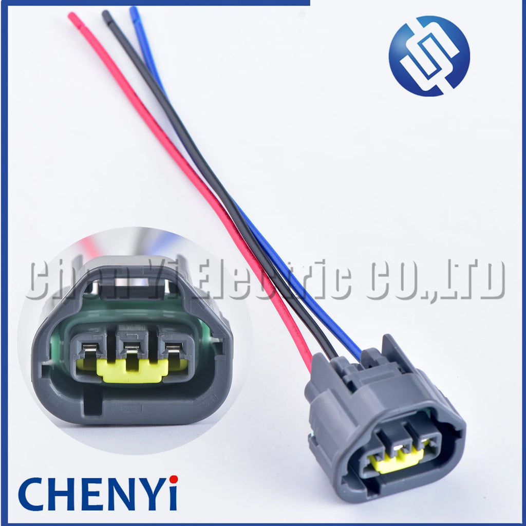 3 Pin car Camshaft Crankshaft Position Sensor connector TPS Sensor plug 7283-4536-40 7283-4535-30 7283-4534-40 for Jeep Chrysler