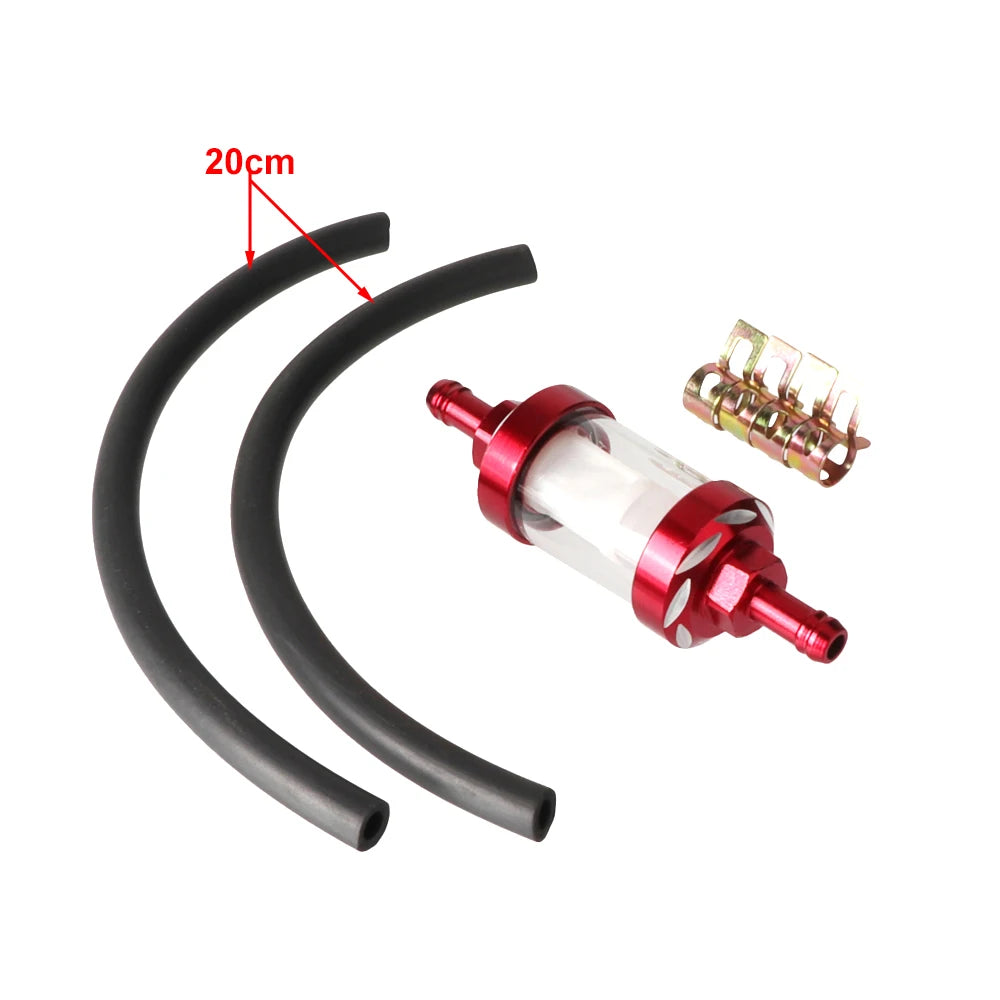 8mm Gas Fuel Gasoline Oil Filter Fuel Hose Fuel Filter For ATV Kawasaki KTM Yamaha Honda CRF 250R 450R 250X 450X 250RX 450RX