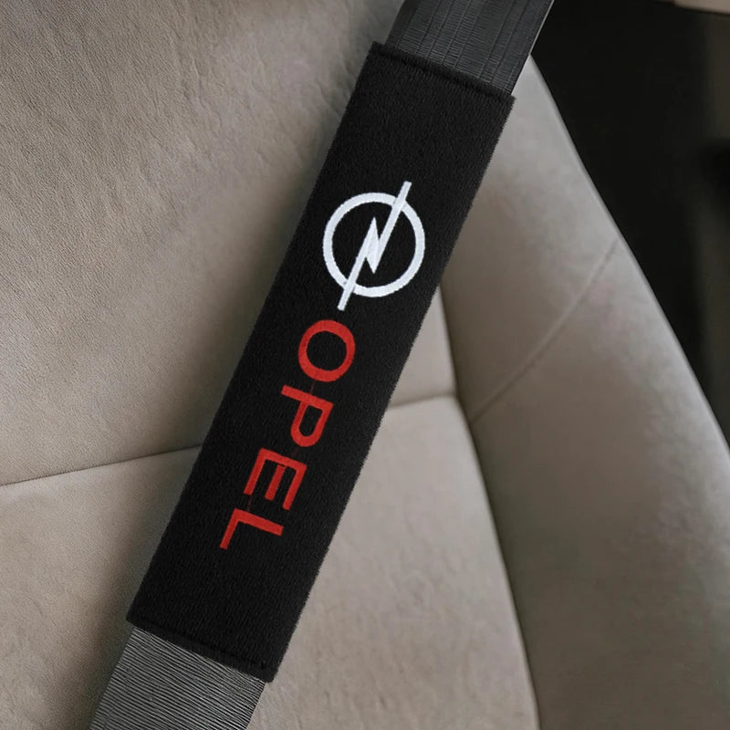 Car Interior Accessories Auto Seat Belt Cover Shoulder Pads For Opel Astra j g Insignia Corsa d Vectra c Zafira a Auto Gadgets
