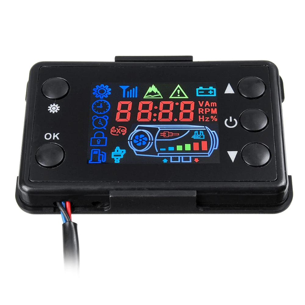 12V 24V Universal Car Air Diesel Heater LCD Monitor Display Switch Remote Control Controller Truck Vehicles Eberspacher Webasto