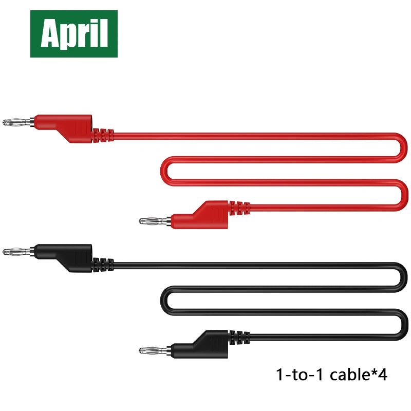 Juego completo de cables de prueba para circuitos automotrices, kits de prueba de multímetro, cables de prueba, cables multifunción, 92 piezas