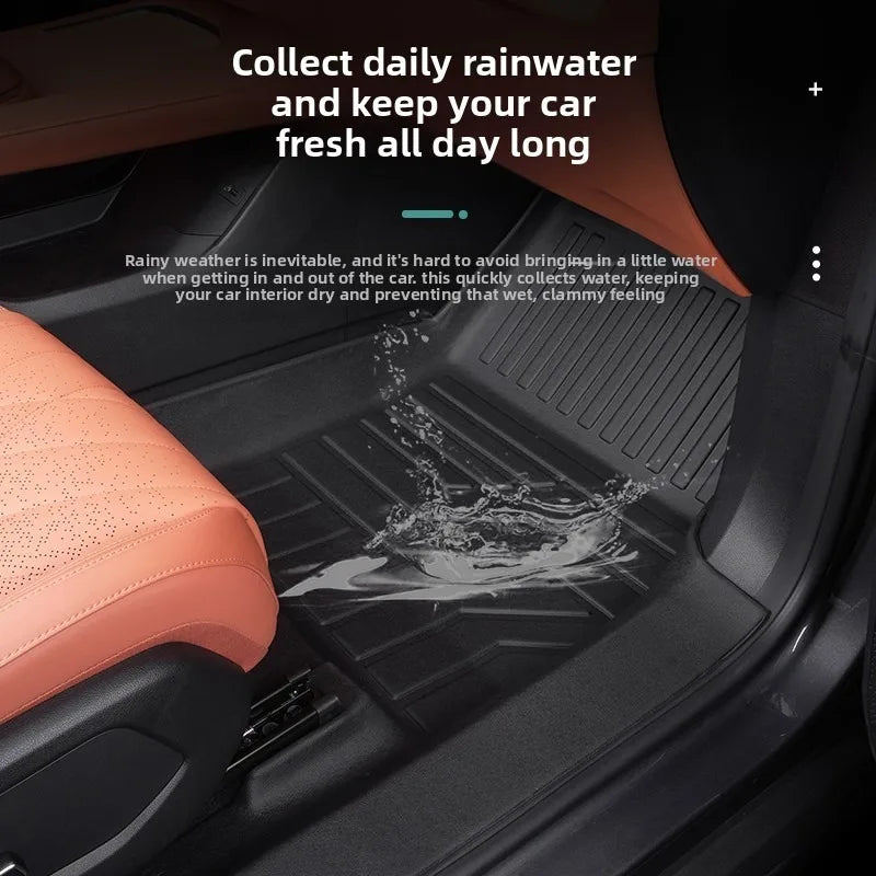 NEW TPE Car Floor Mat Customized Suitable for 2000+Models | LHD | Upgrade Coverage Threshold Anti slip all weather protective