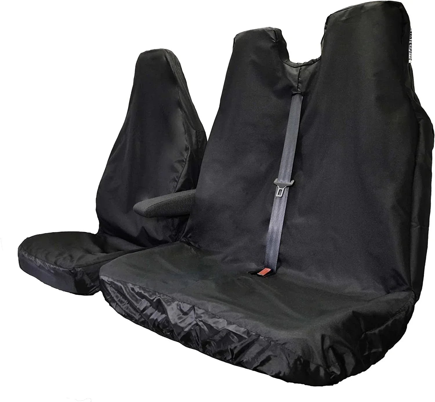 Waterproof Polyester Universal Seat Cover Front Car Van Seat Covers Protectors Nonslip Backing Dust-Proof for Cars Seat Covers