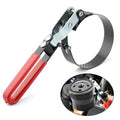Steel Oil Filter Swivel Wrench Adjustable 73-85mm Oil Filter Removal Tool Oil Filter Wrench Car Oil Filter Removal Tool