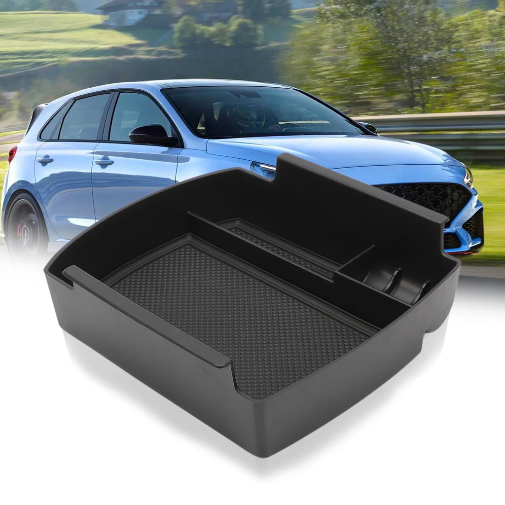 Car Armrest Box Storage Central Control Container for Hyundai i30 2017-2023 Interior Accessories