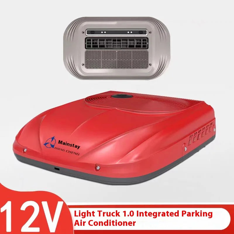 Automotive electric parking air conditioning 24V refrigeration RV light truck mounted all-in-one machine 12V electric parallel i
