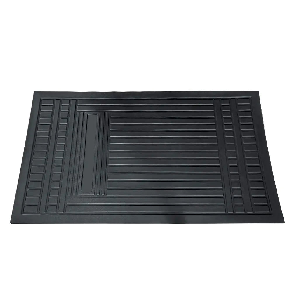 For Land Rover Defender 90&110 TDi300 TD5 Car Tpe  Floor Foot Mat Black center console mat with seat mat for Land Rover Defender