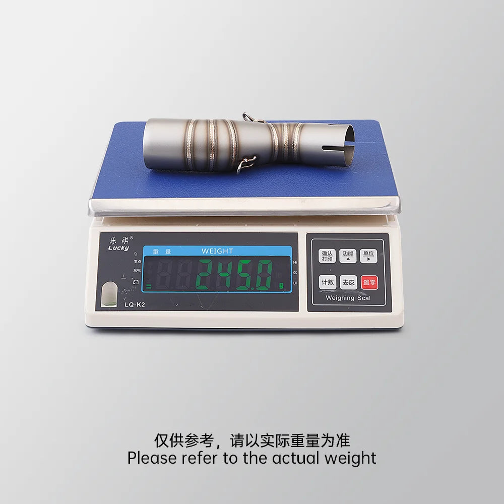 For AK550 AK 550 motorcycle escape system 51mm motorcycle muffler anti oxidation escape pipe