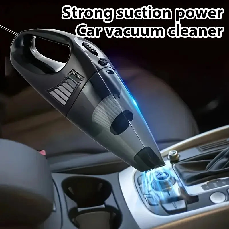 12V Handheld Vacuum Cleaner Handheld Car Vacuum Cleaner With Strong Suction Power Portable Mini Handheld Car Vacuum Cleaner