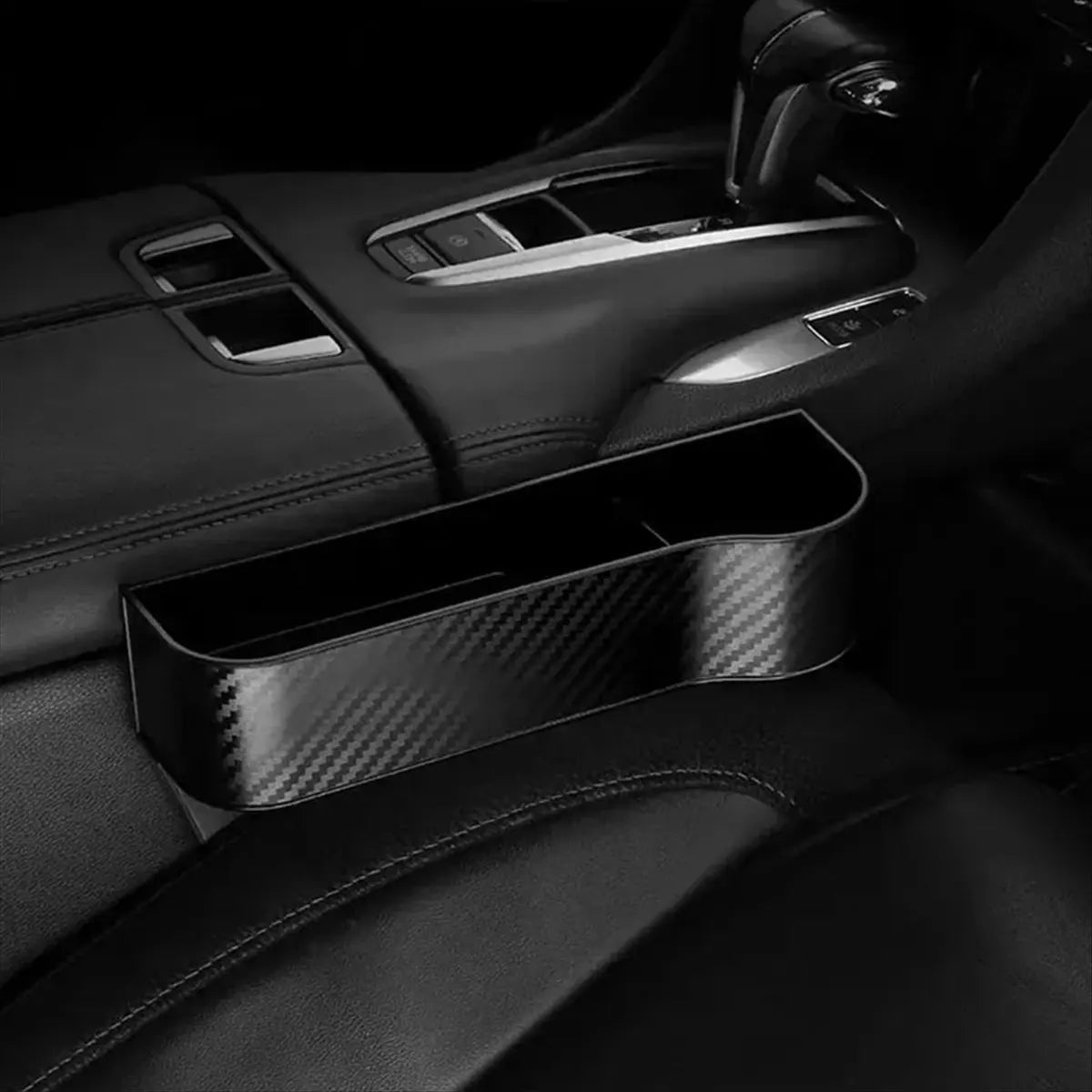 *ABDH (2pcs)Car Storage Box Interior Products Seat Center Console Storage Box Cup Holder Car Storage Box Sorting Box