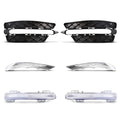 LED Car Light For Benz W204 C-Class C280 C300 Sport 2012 2013 2014 Daytime Running Light Front Bumper Fog Lamp Grill Lights 12V