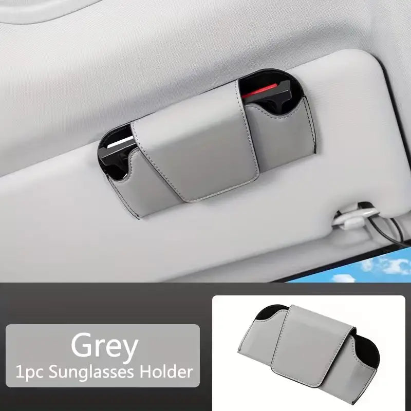 Car Fashion Glasses Holder - Fit Visor Clip for Glasses Storage, Stylish Auto Interior Accessory