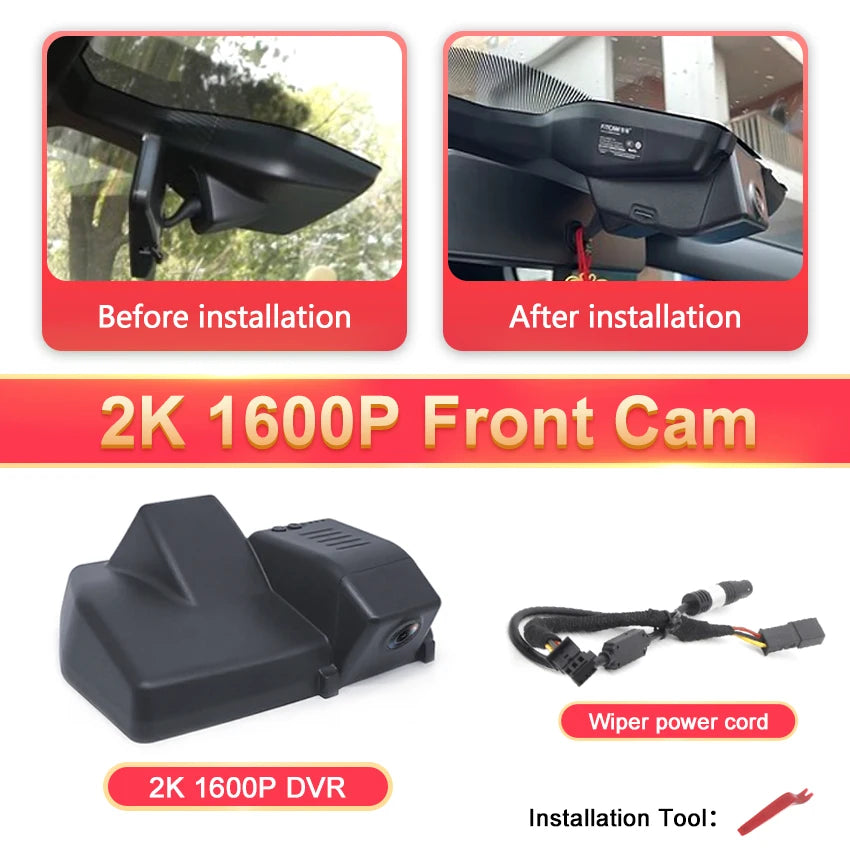 Dash Cam 4K for VW Volkswagen ID.3 ID3 GTX Convertible Cabriolet Hatchback 2022 2021 2020,Plug and Play Dashcam For Cupra Born