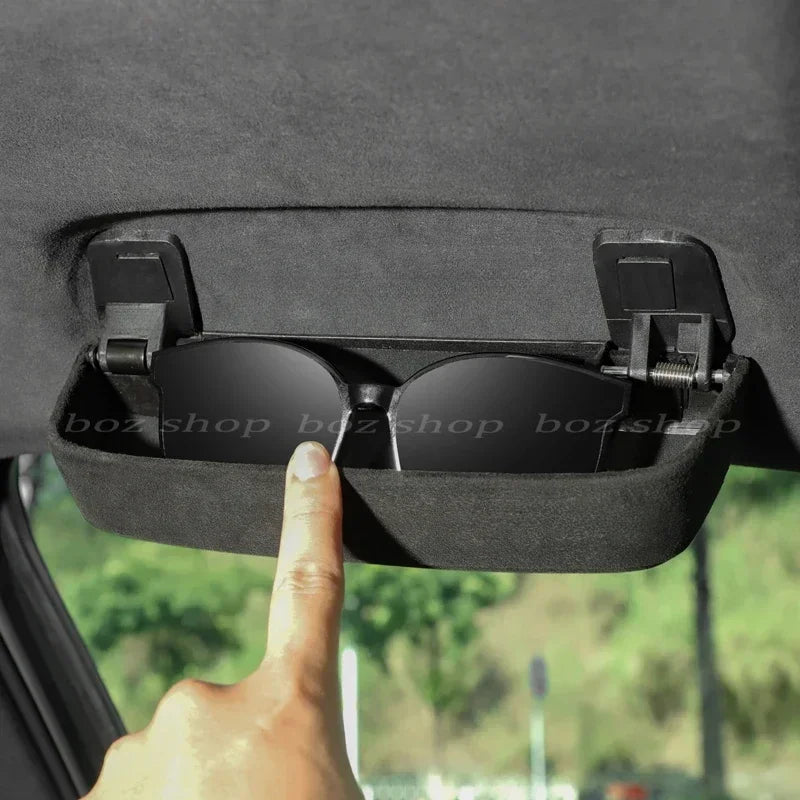Car Sun Glasses Case Holder Storage Box Auto Interior Accessories for Volkswagen Golf 8 VW MK8 ID3 ID4 Car Interior Accessories