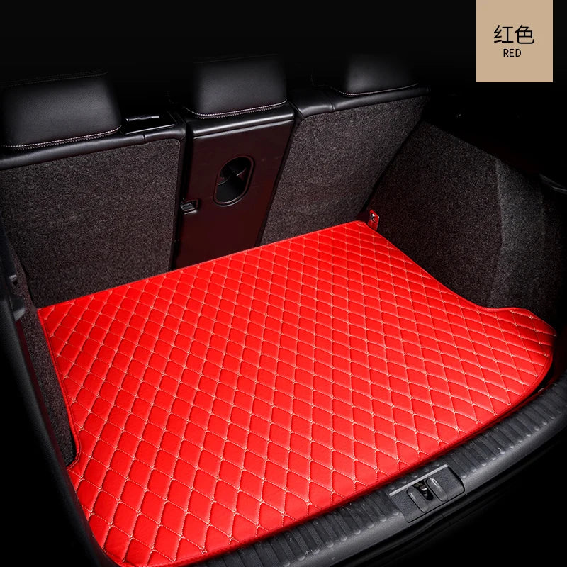 Car Floor Mats For VW VW Golf 7 7.5 GTE GTD GTI 2012~2020 Carpets Leather Mat Rugs Pad Interior Parts Car Accessories