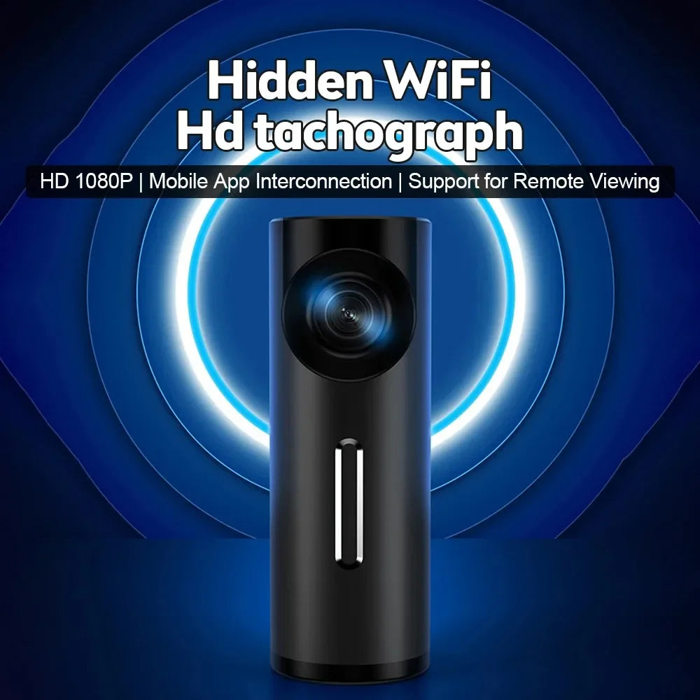 WIFI Dash Cam 1080P HD vehicle driving recorder with APP Car DVR Front Camera Video Recorder Night Vision Dashcam Car Assecories