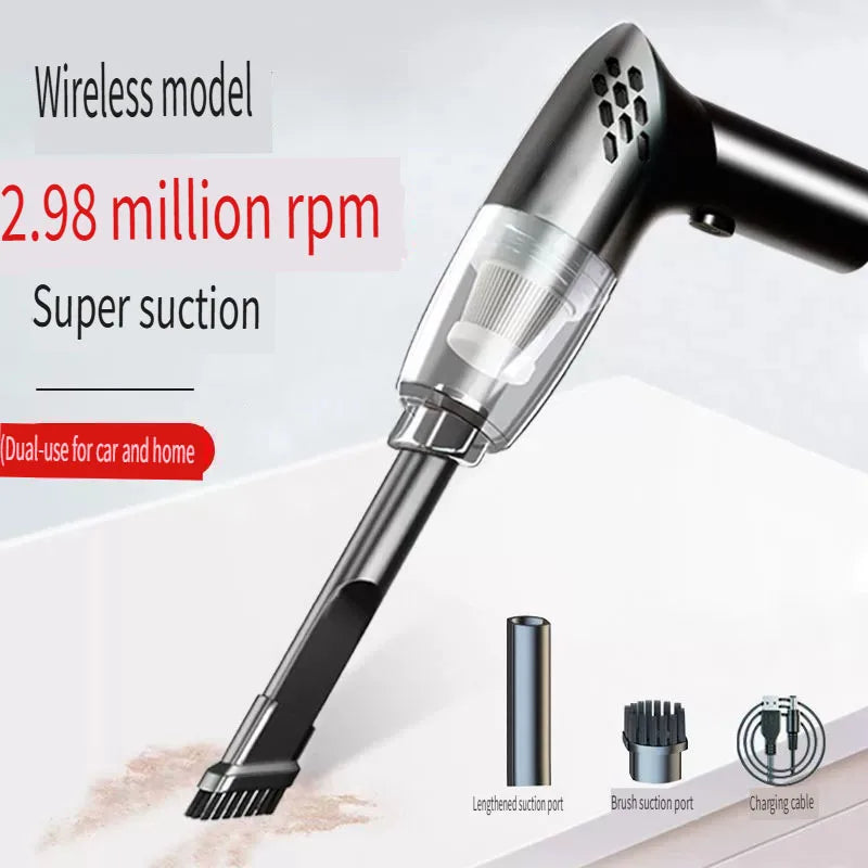 ABS Wireless Car Vacuum Cleaner Home Appliance Sofa Office High-Power Household Cleaning Machine Mini Vacuum Carpet Cleaner