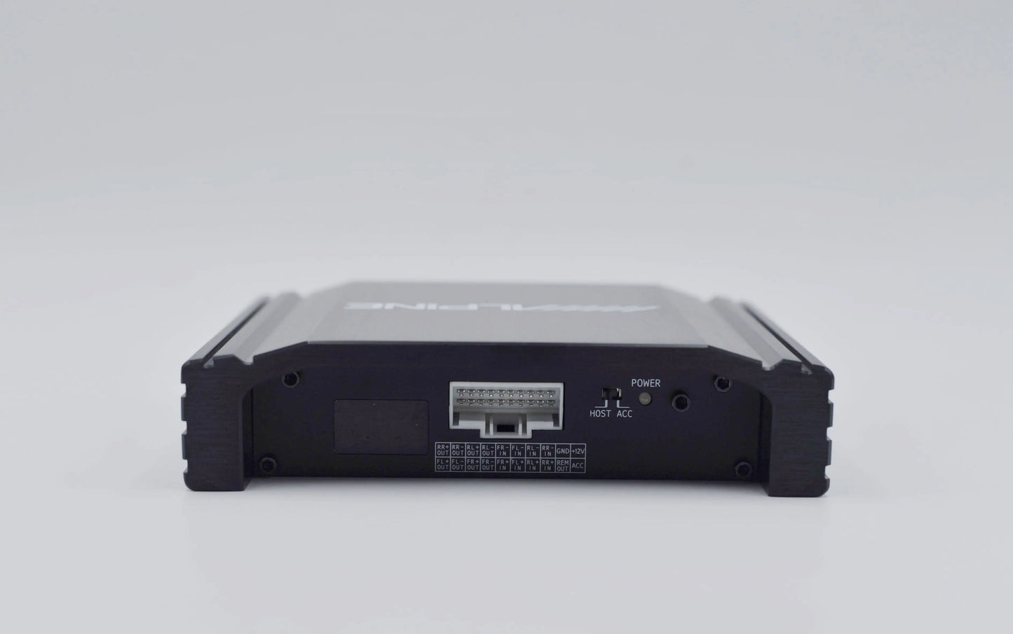 ALPINE Car Audio 6-channel audio RCA built-in 4-channel high level 15-segment EQ Bluetooth power amplifier audio processor