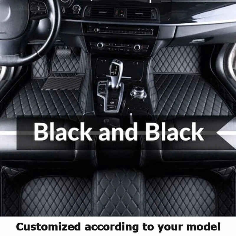 Car Floor Mat For Seat León 5F 2013~2019 Waterproof Tapete Automotivo Para Carro Car Mats Set Alfombra Para Auto Car Accessories