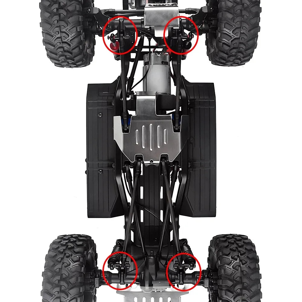 RC PARTS Brass Axle aluminum alloy Mount Set Suspension Links Stand for RC Crawler Car Traxxas TRX-4 TRX4 8227 Upgrade Parts