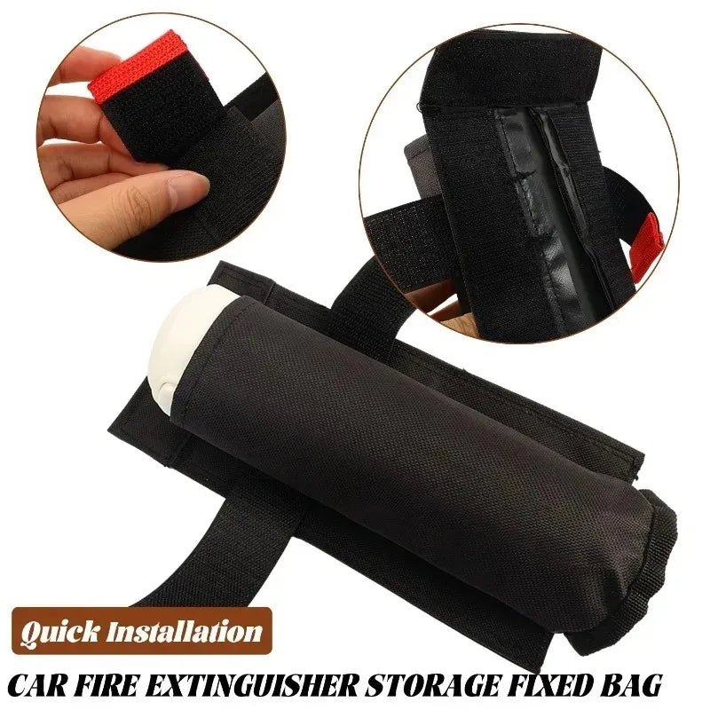 Car Trunk Organizer Holder Strap for Trunk Seat Mount Bottle Storage Bag Vehicle Safety Emergency Accessories