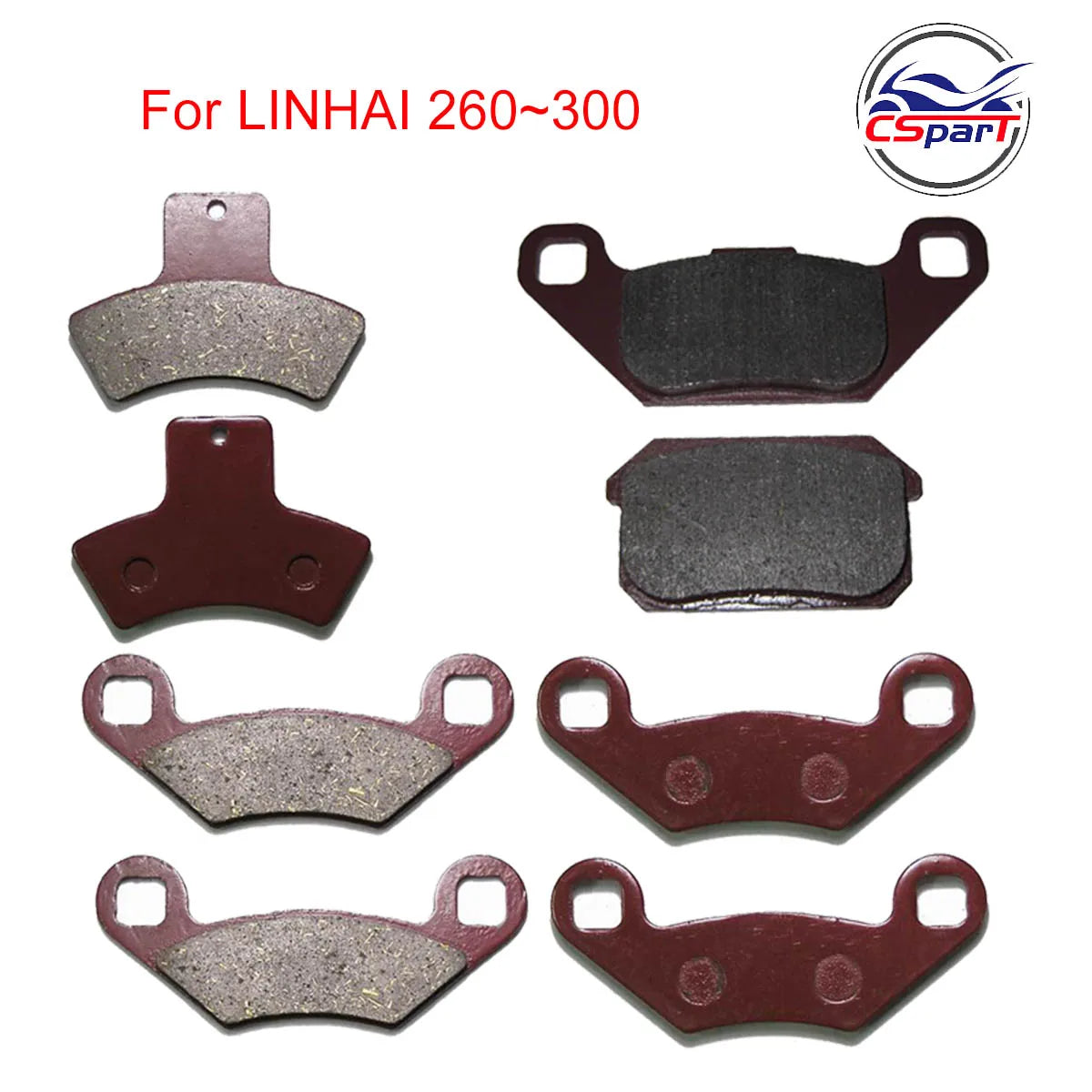 Pastillas de freno delanteras y traseras para LINHAI 260cc 300cc ATV UTV Buggy 4x4 22111 22245 32176F