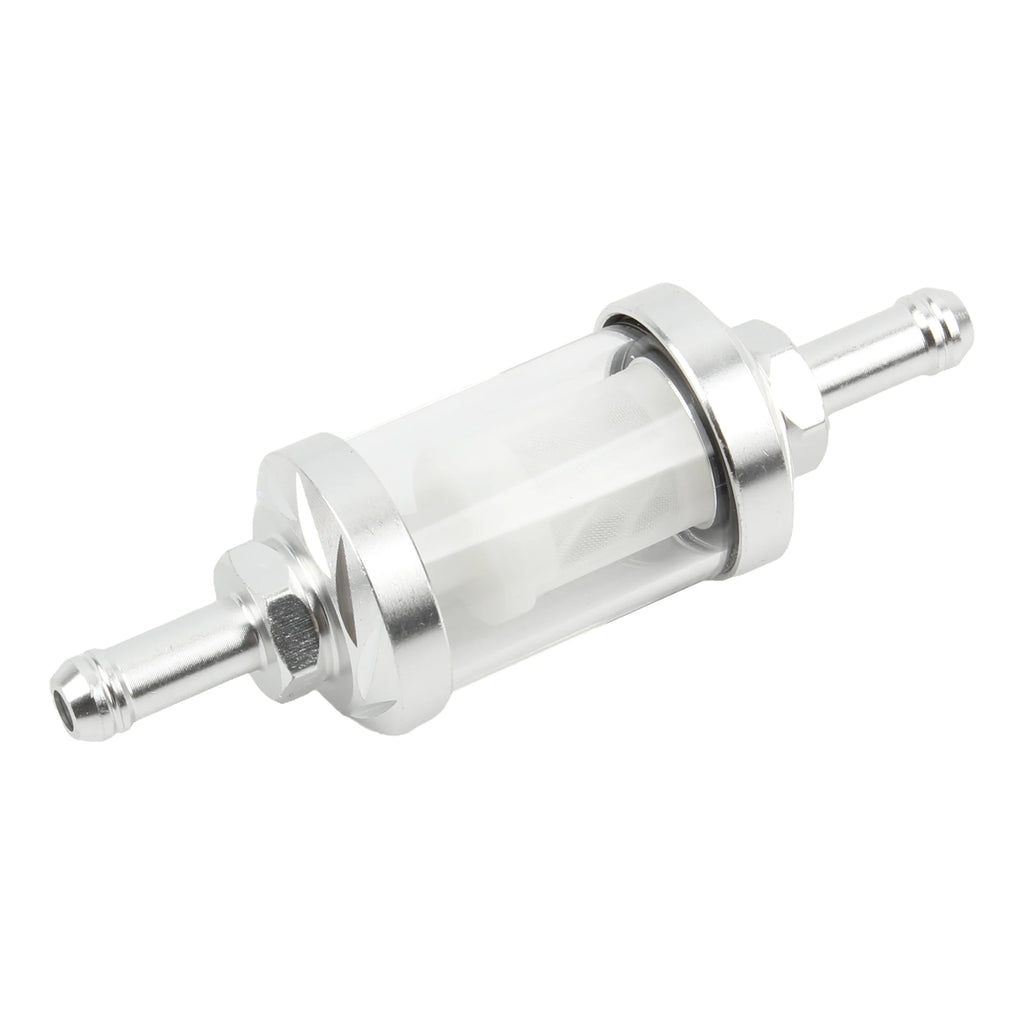 Motorcycle Engine Fuel Filter CNC Aluminum Alloy Glass Gas Fuel for Enduro Dirt Bike Motocross 125 140 150 160cc CRF70 90 110