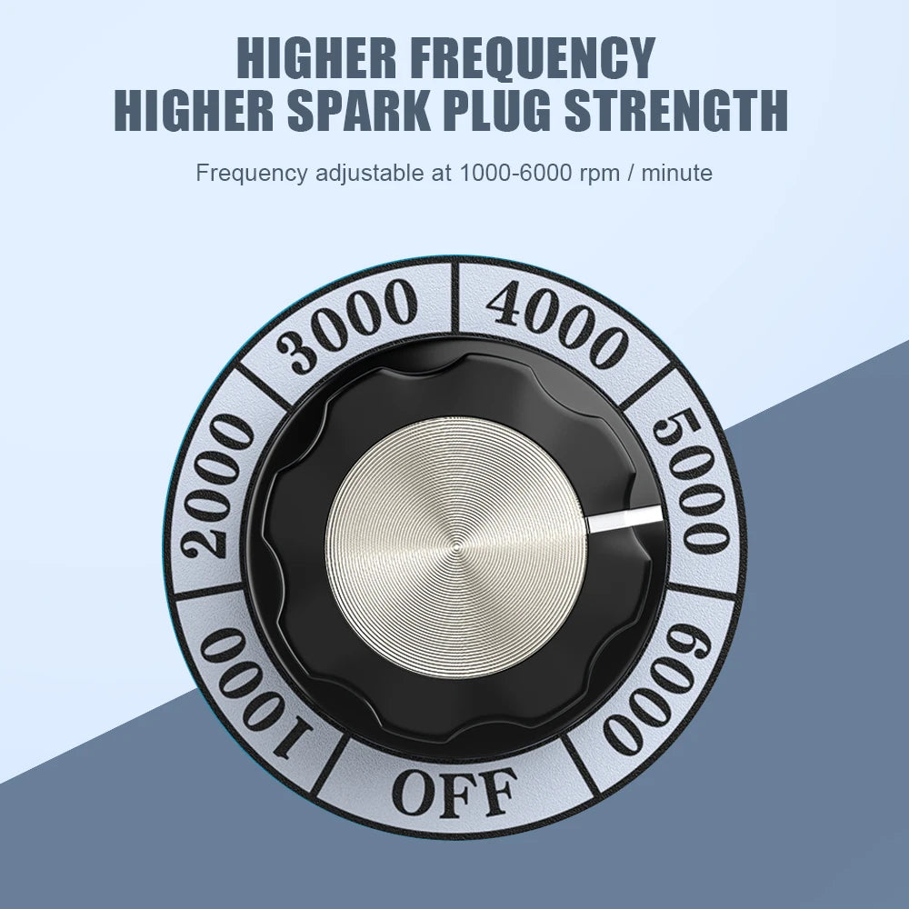 Probador de bujías, comprobador de chispas para coche, detector de bobinas, comprobador del sistema de encendido, comprobador de doble orificio, herramienta de diagnóstico de cables