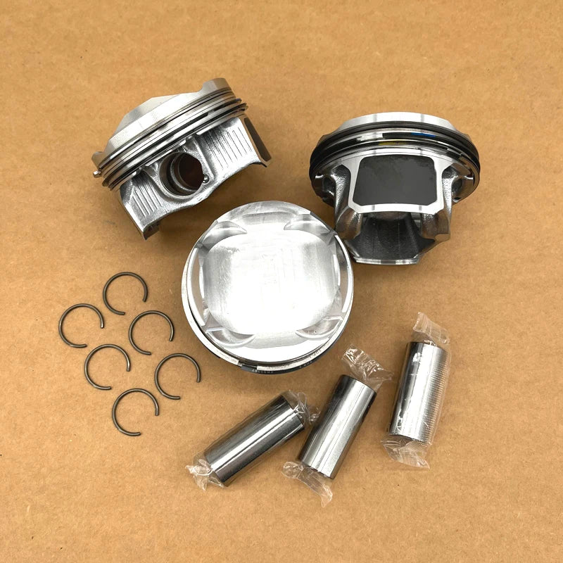 Engine Piston Assembly High Quality Car 3 Cylinder 1200CC Engine Internal New Parts For Peugeot 2008 208 308 408 Citroen C4 C3