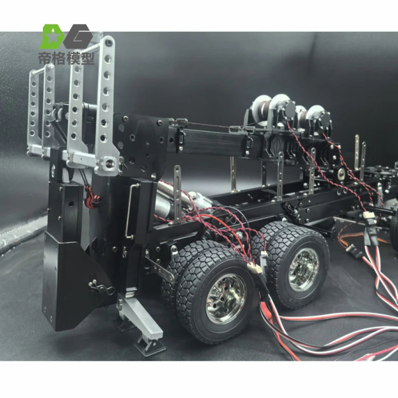 Accesorios de modificación de grúa para coche de control remoto Tamiya 1/14 56362 Volvo FH16 750, piezas de mejora para juguetes de control remoto DIY.