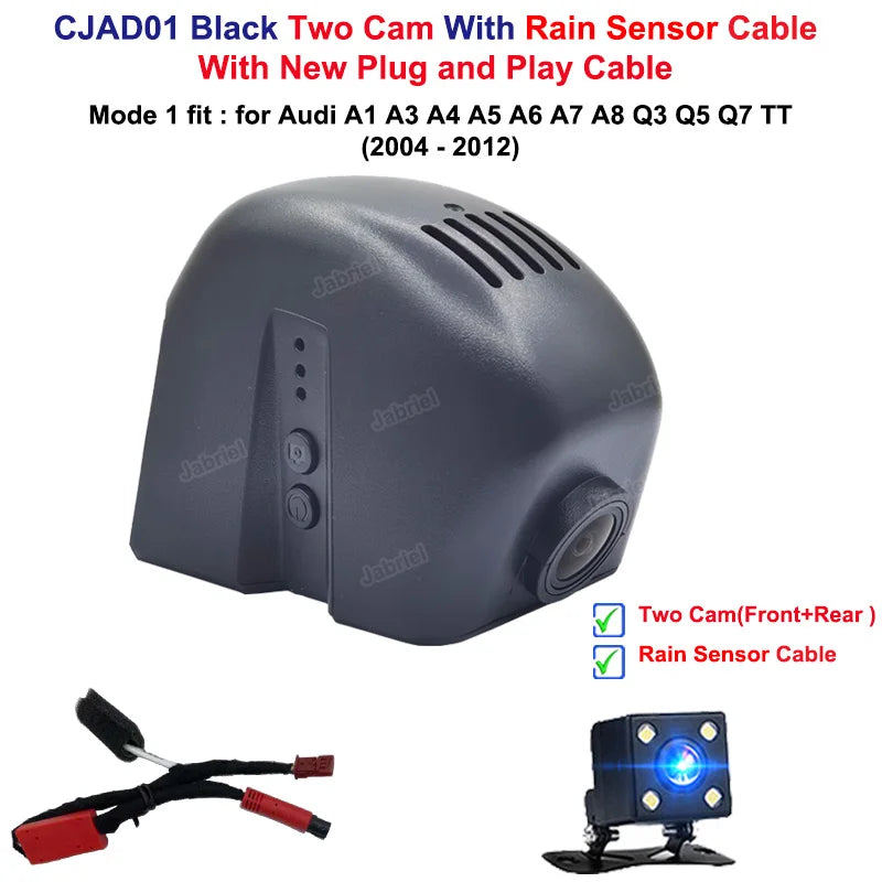 New Wifi Dash Cam Car DVR for Audi a3 a4 a5 a6 a7 a8 q2 q3 q5 q7 q8 s3 s4 s5 s6 s7 s8 rs3 rs4 rs5 rs7 tt b4 b5 b6 b7 b8 b9 8v 8p
