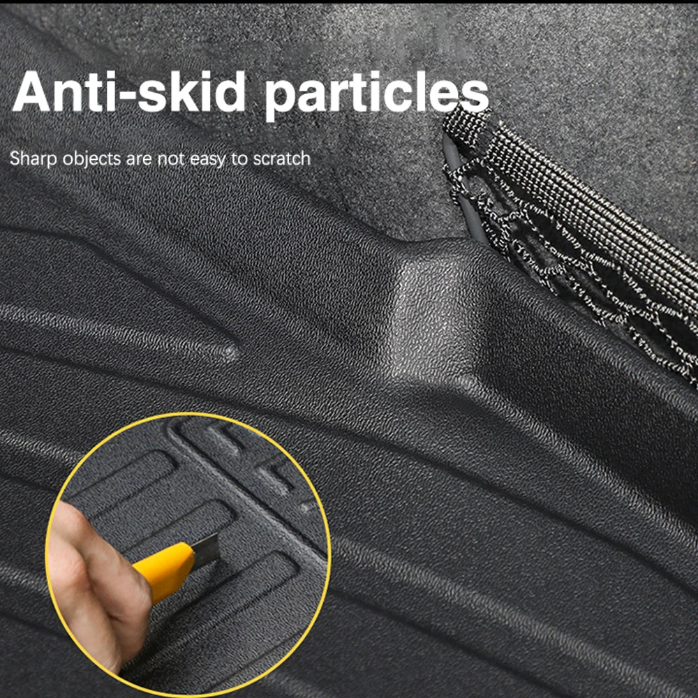 Alfombrilla para maletero de coche Chevrolet Trax, accesorios 2014, 2015, 2016, 2017, 2018, 2019, 2020, bandeja de almacenamiento para el suelo del maletero, alfombrilla para equipaje