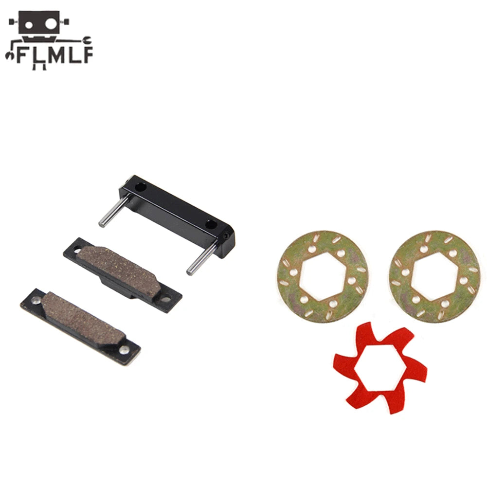 Remote Control Car CNC Metal Brakes Pad or Brake Disc Set for 1/5 Scale HPI ROFUN BAHA ROVAN KM BAJA 5B 5T 5SC SS RC Truck Parts
