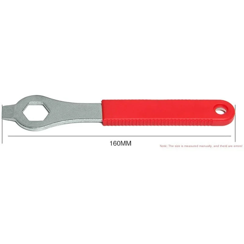 Bicycle Crank Arm Removal Tool Bike Crank Puller Pedal Wrench Multi-Function Crankset Pedal Crank Pull Bolt Remover Repair Tool