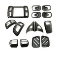 For Citroen C5 Aircross 2018-2022 Interior Car Accessories Carbon Fiber navigation door Handle Bowl A Pillar air outlet Cover