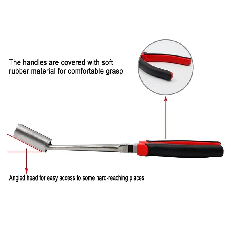 Professional Spark Plug Wire Pliers High Voltage Boot Removal Tool for Car Ignition Coil Cylinder Cable Extraction