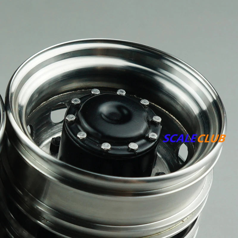 SCALECLUB  Tamiya 1/14 trailer truck dump truck truck universal upgrade metal rear hub Upgrade your DIY accessories