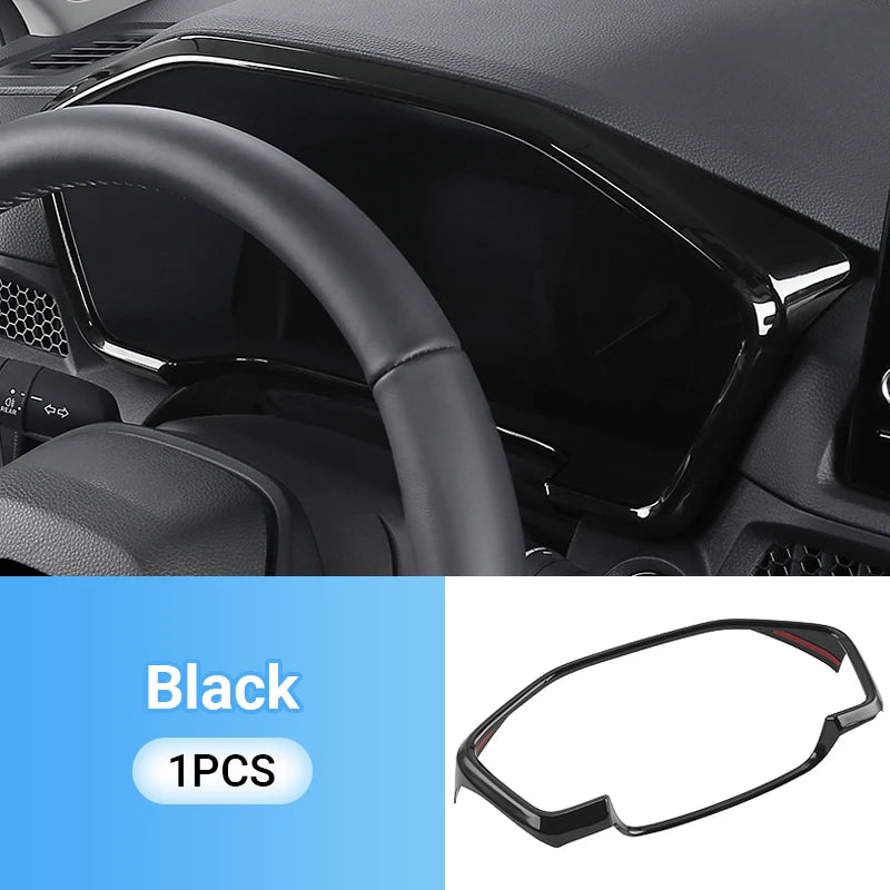 Accesorios para coche para Honda CR-V 6.ª generación 2023 2024 2025 CRV híbrido, marco de tablero, cubierta, embellecedor, pegatina decorativa