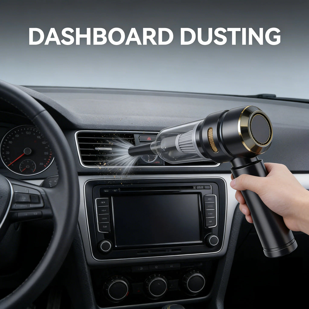 Car Wireless Vacuum Cleaner Strong Suction Handheld Wet Dry Auto Vacuum Home & Car Dual Use Mini Vacuum Cleaner Home Appliance