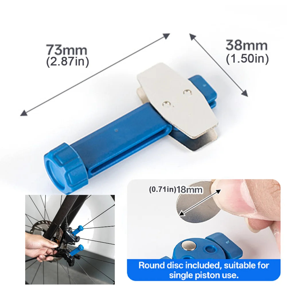 Bicycle Hydraulic Disc Piston Compressor Tool Bike Hydraulic Disc Caliper Piston Insert Tool for Brake Caliper Adjustment