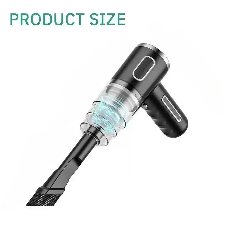 Wireless Car Vacuum Cleaner - 9000Pa Strong Suction Portable Mini Dust Blower for Car Home Cleaning