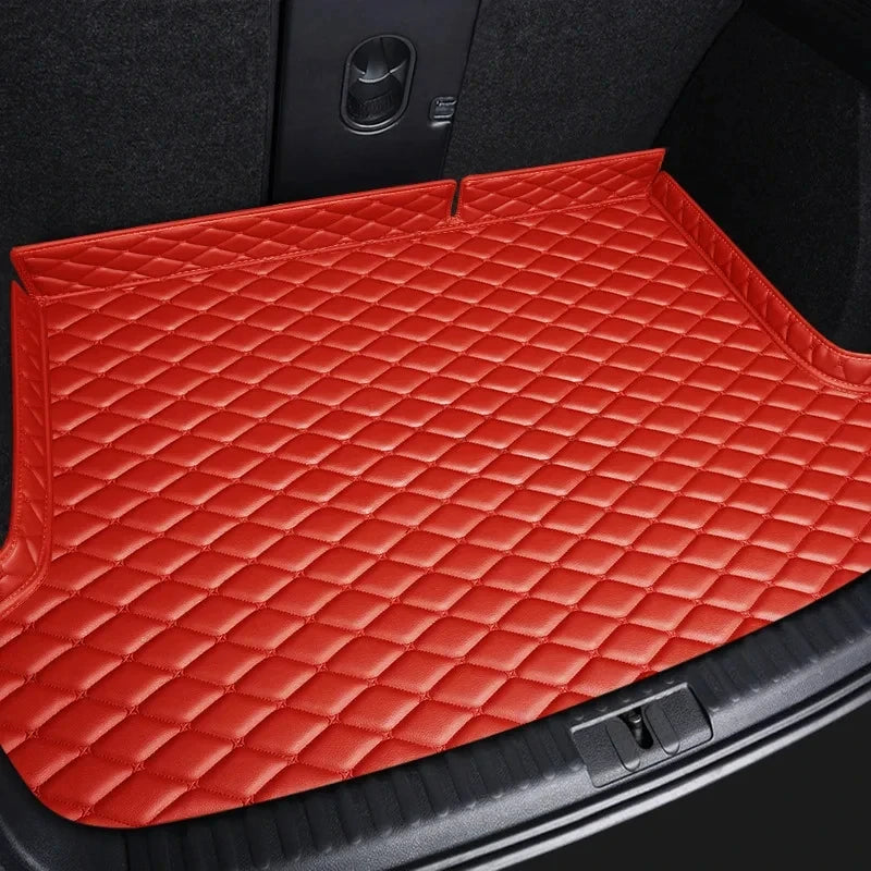 Custom Automotive Car Floor Mats For Mercedes W124 1985 1986 1987 1988 1989 Auto Luxury Leather Men Women Car Mats Full Coverage