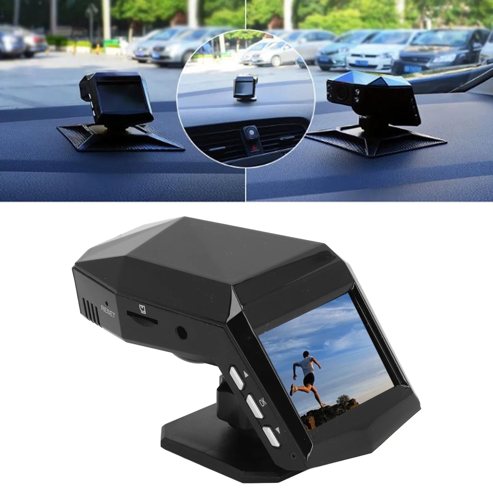 Front Rear Dash Cam 10MP HD Night Vision Dashboard Camera Center Console Perfume Dash Cam Recorder Camcorder Dashboard Camera