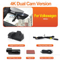 Plug and play Dash Cam 4K 2160P Car Accessories for Volkswagen VW ID.3 ID3 2025 2024 2023 2022 2021 2020 Dashcam for Cupra Born