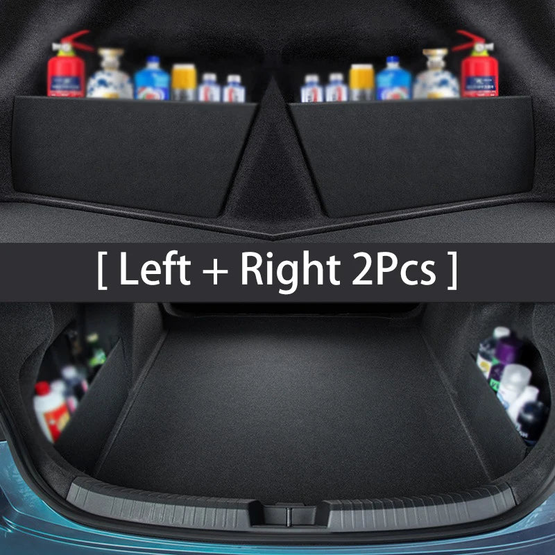 Car Accessories For VW Volkswagen Jetta Sagitar A7 2019~2025 Trunk Storage Partition Multifunction Storage Auto Interior Parts