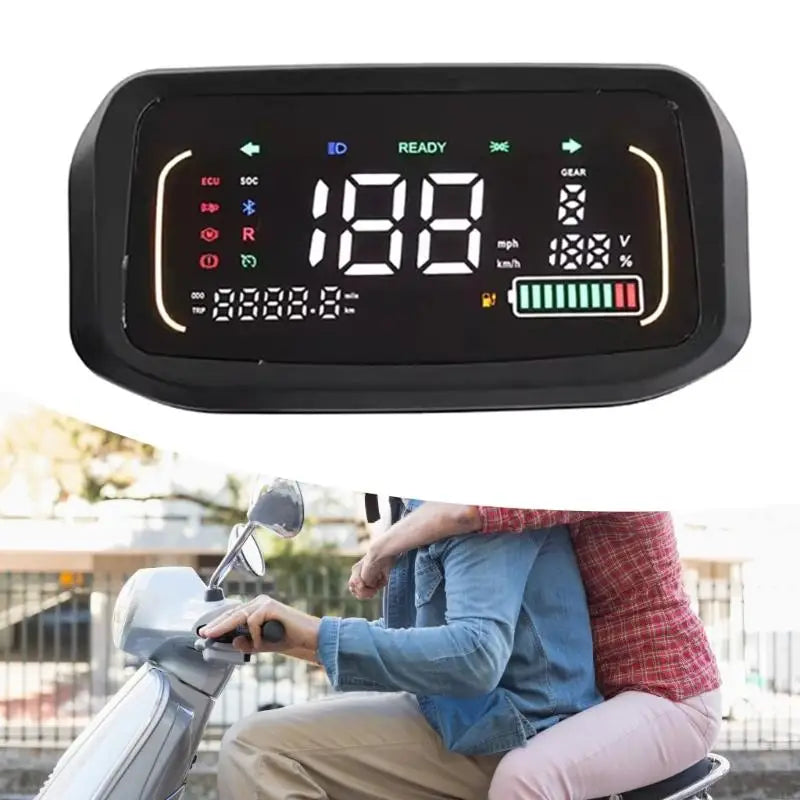 Electric Vehicle N7 Digital Display Dashboard Meter Speed Control Panel Suitable For Enhanced Riding Experience & Safety