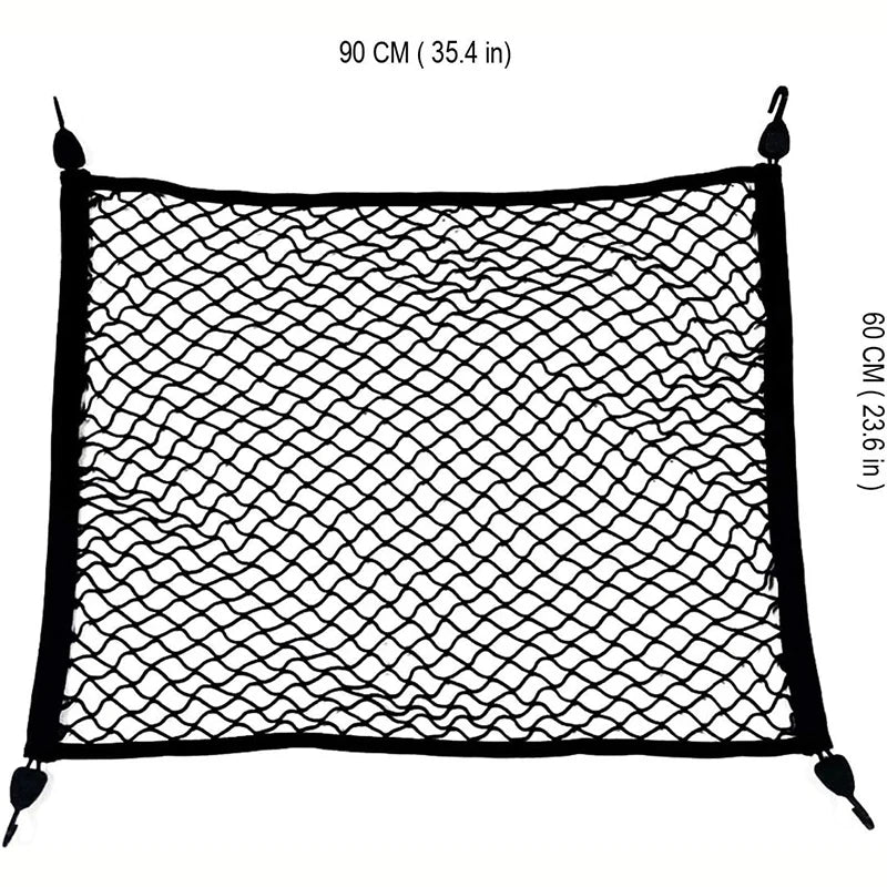 Highly Elastic Cargo Net Simple Truck Bed Cargo Mesh Organizer Suitable for Daily Light Loads of Trucks