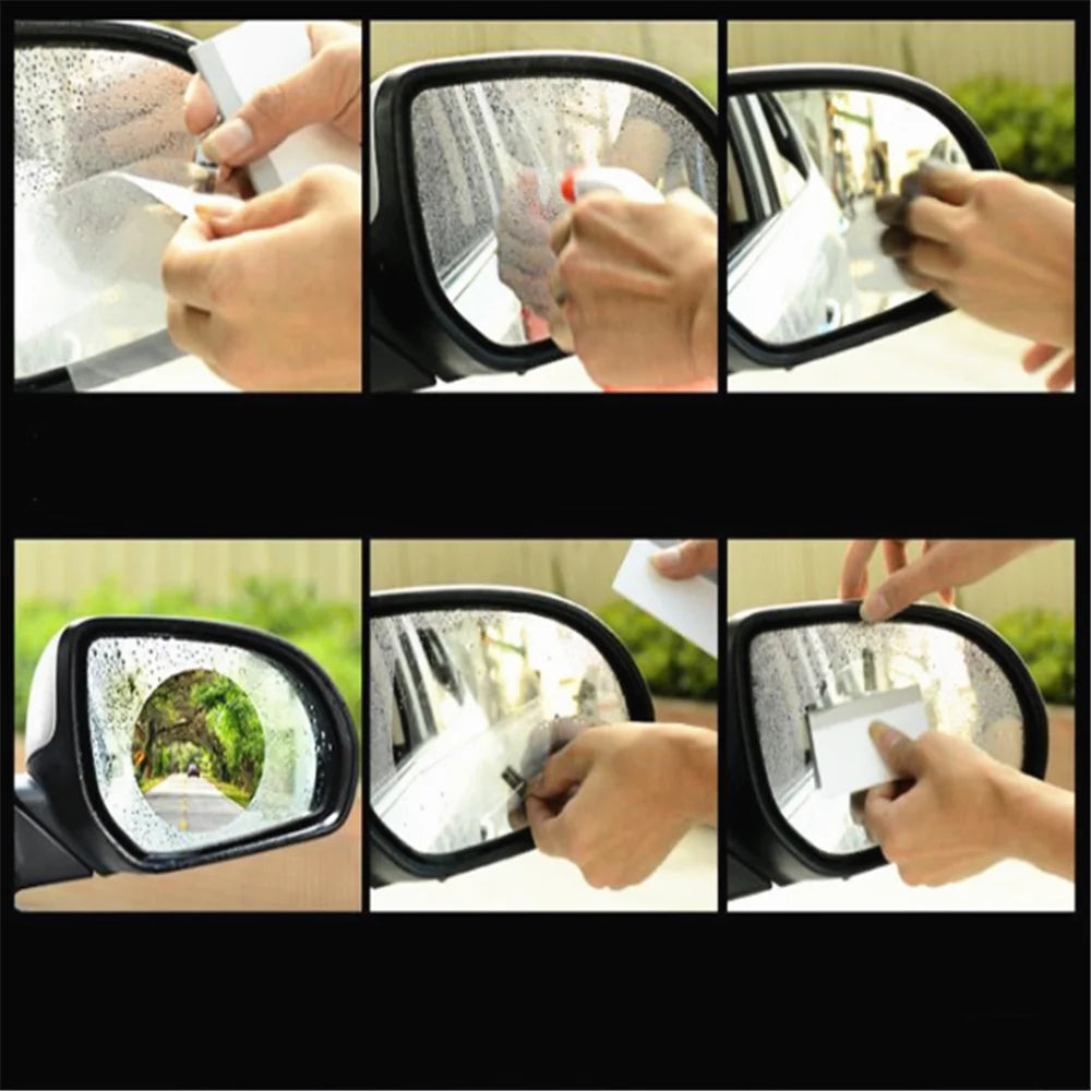 car rain rearview mirror films waterproof for Kia Rio5 Trackster KND-4 Spectra5 Spectra